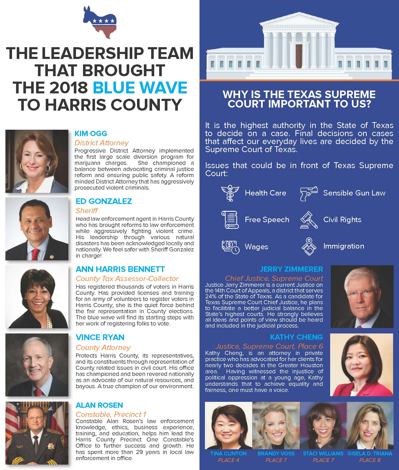 Harris County 2020 Democratic Primary Progressive Voters Guide - Page 2